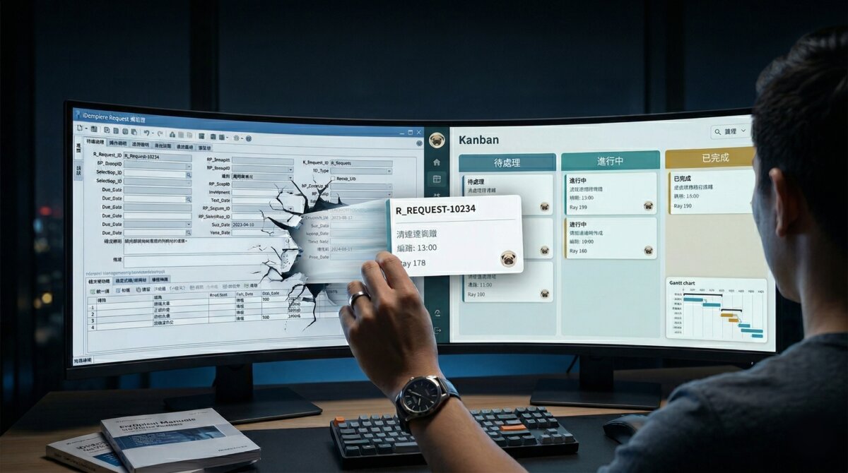請求看板管理 — iDempiere Request Kanban